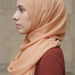 Soft Chiffon Maxi Hijab - TAWNY BIRCH
