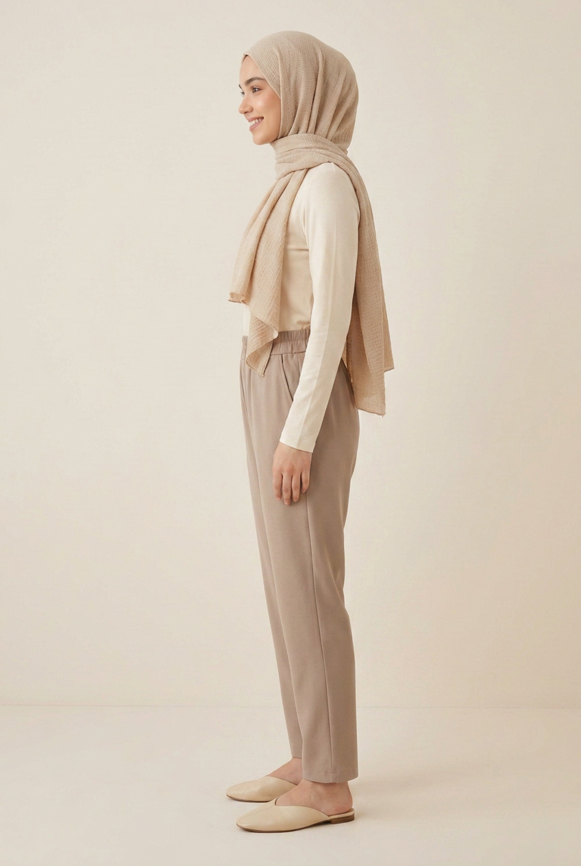 Basic Trouser - Beige