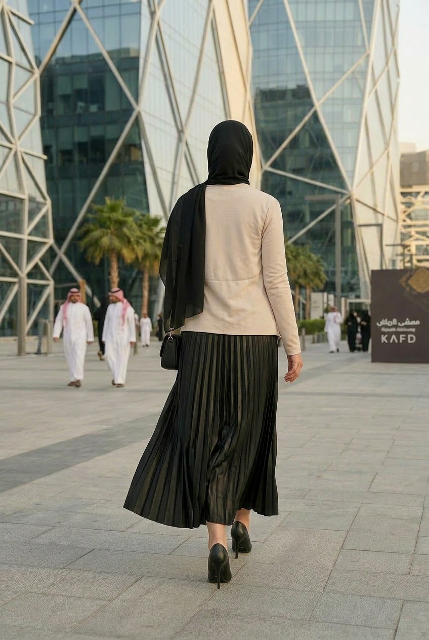 Skirt - TA4 -  BLACK
