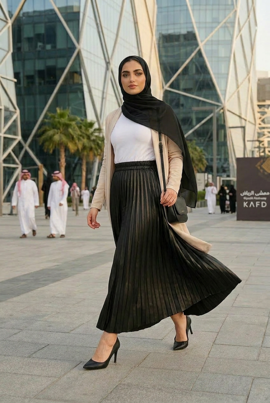 Skirt - TA4 -  BLACK