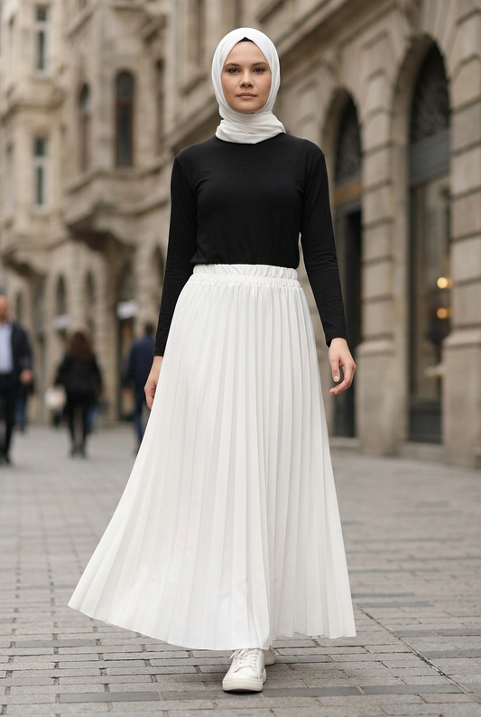 Skirt - TA4 -  White