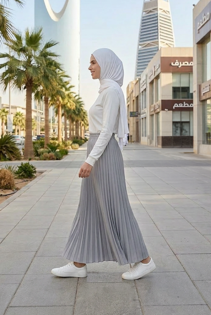 SKIRT - TA4 - Gray