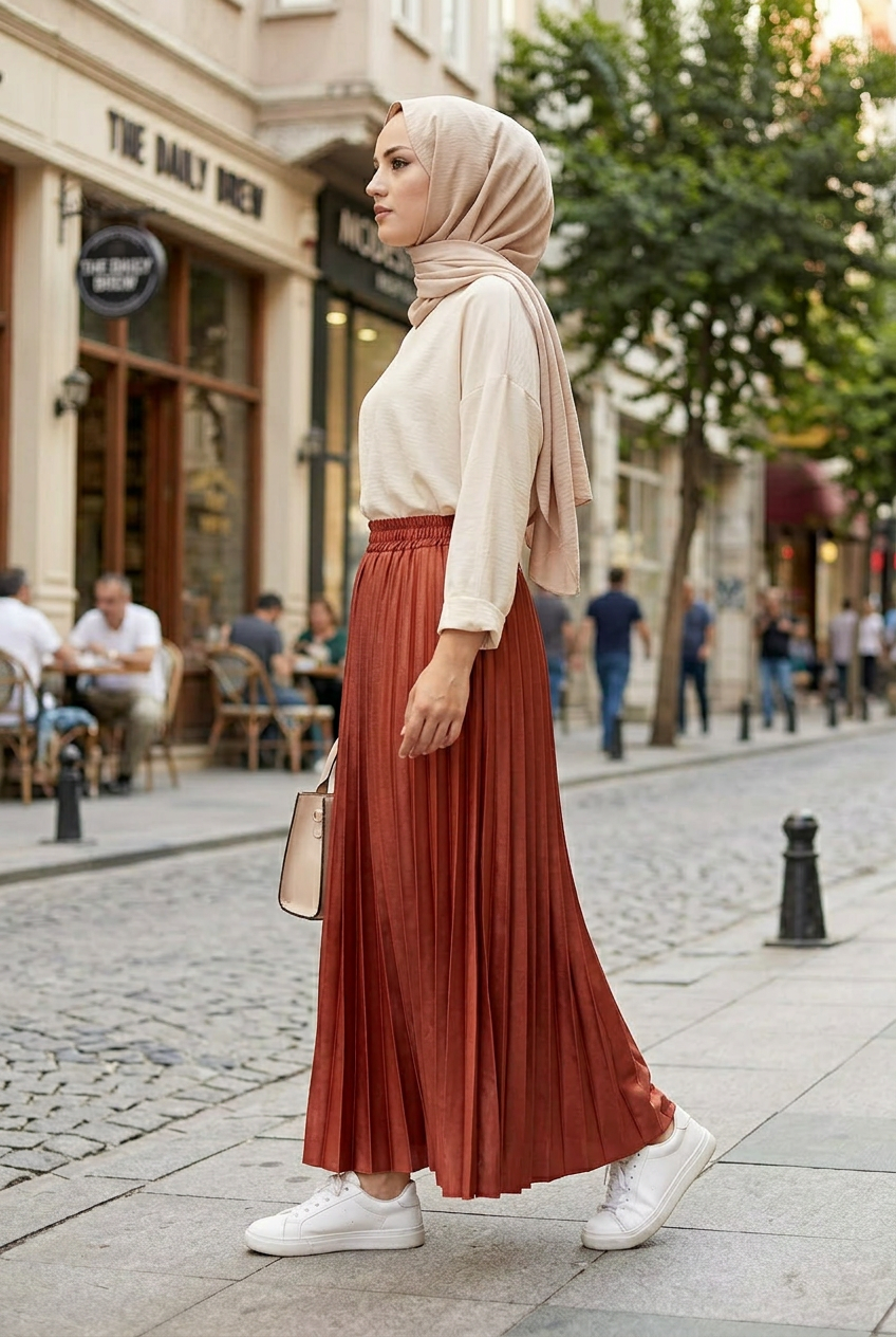 SKIRT - TA4 - RED