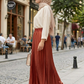 SKIRT - TA4 - RED