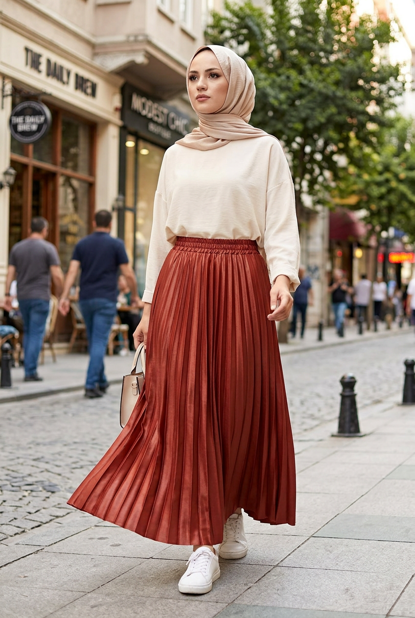 SKIRT - TA4 - RED