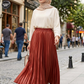 SKIRT - TA4 - RED