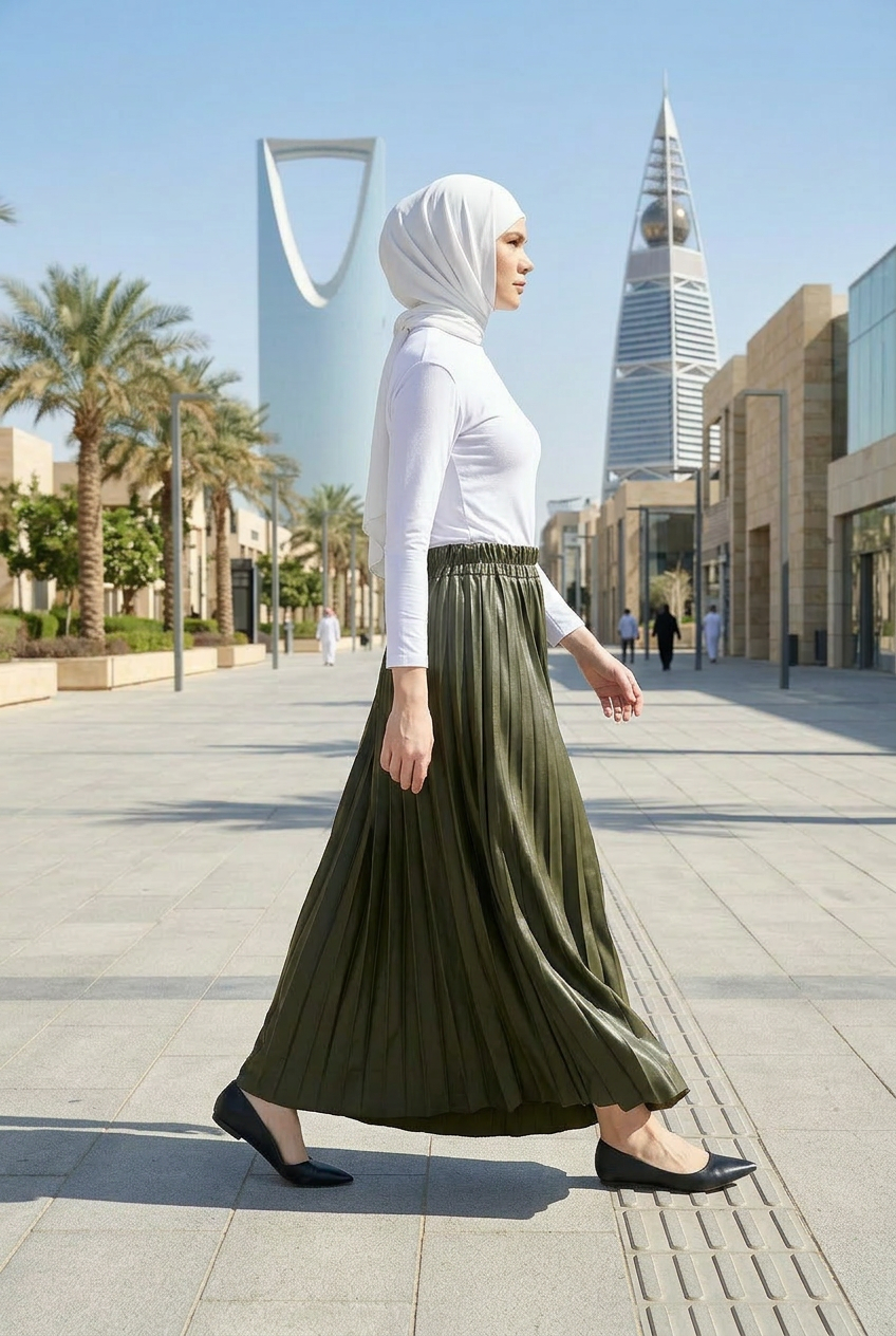 Skirt - TA4 - OLIVE