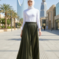 Skirt - TA4 - OLIVE