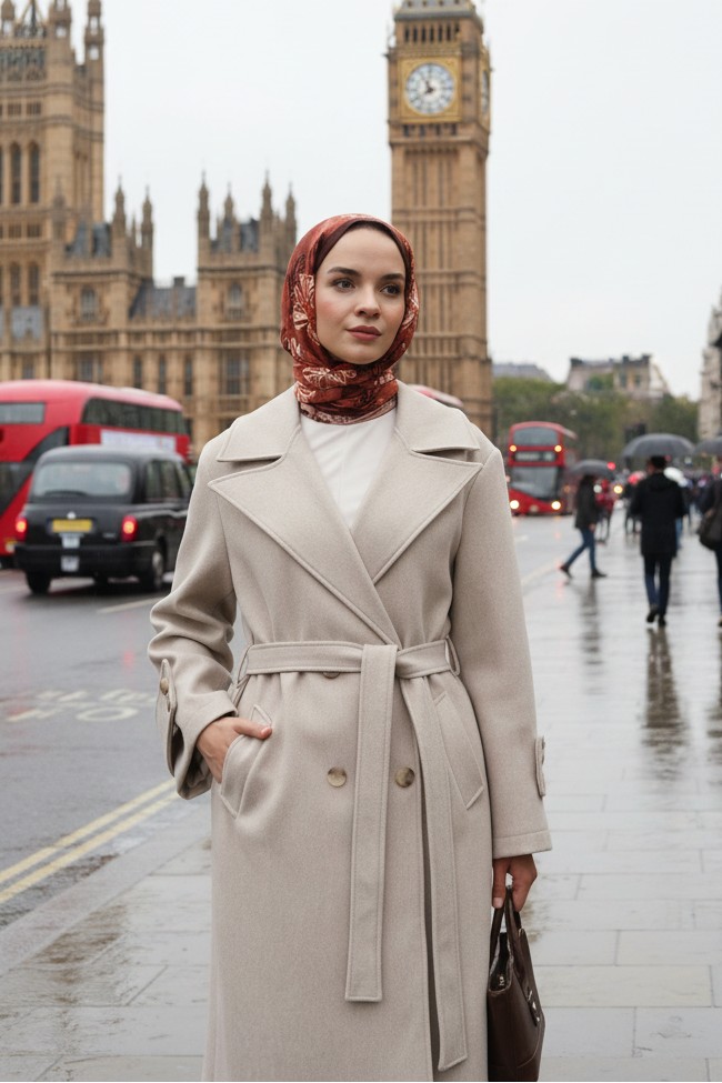 S32 - wool jacket - BEIGE