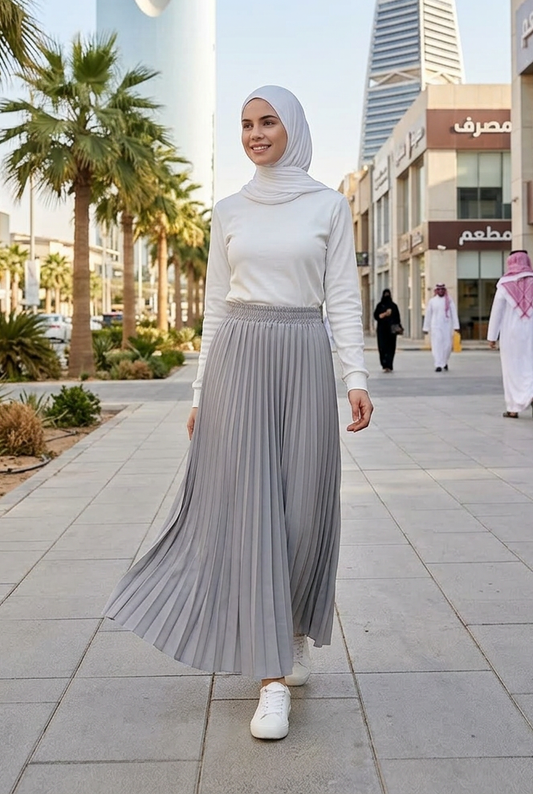 SKIRT - TA4 - Gray