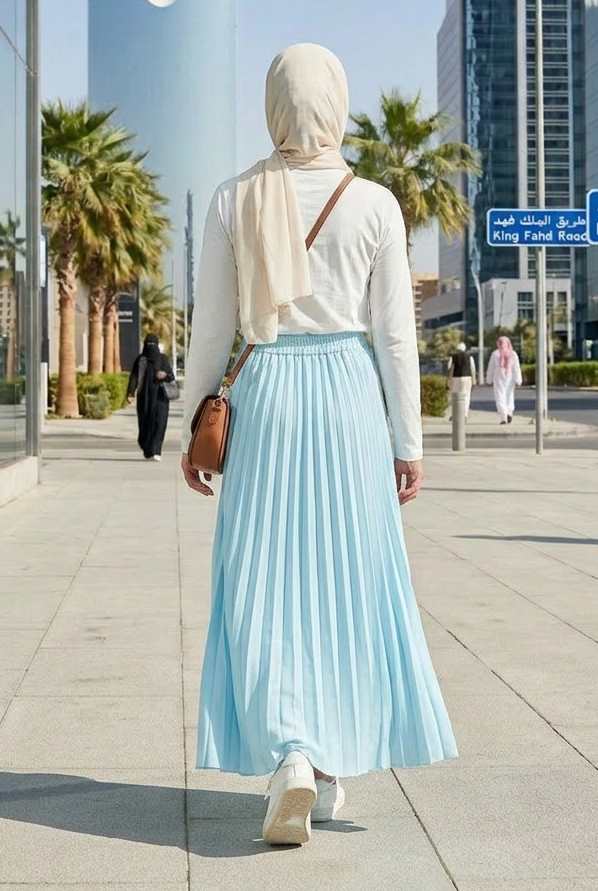 SKIRT - TA4 - BLUE