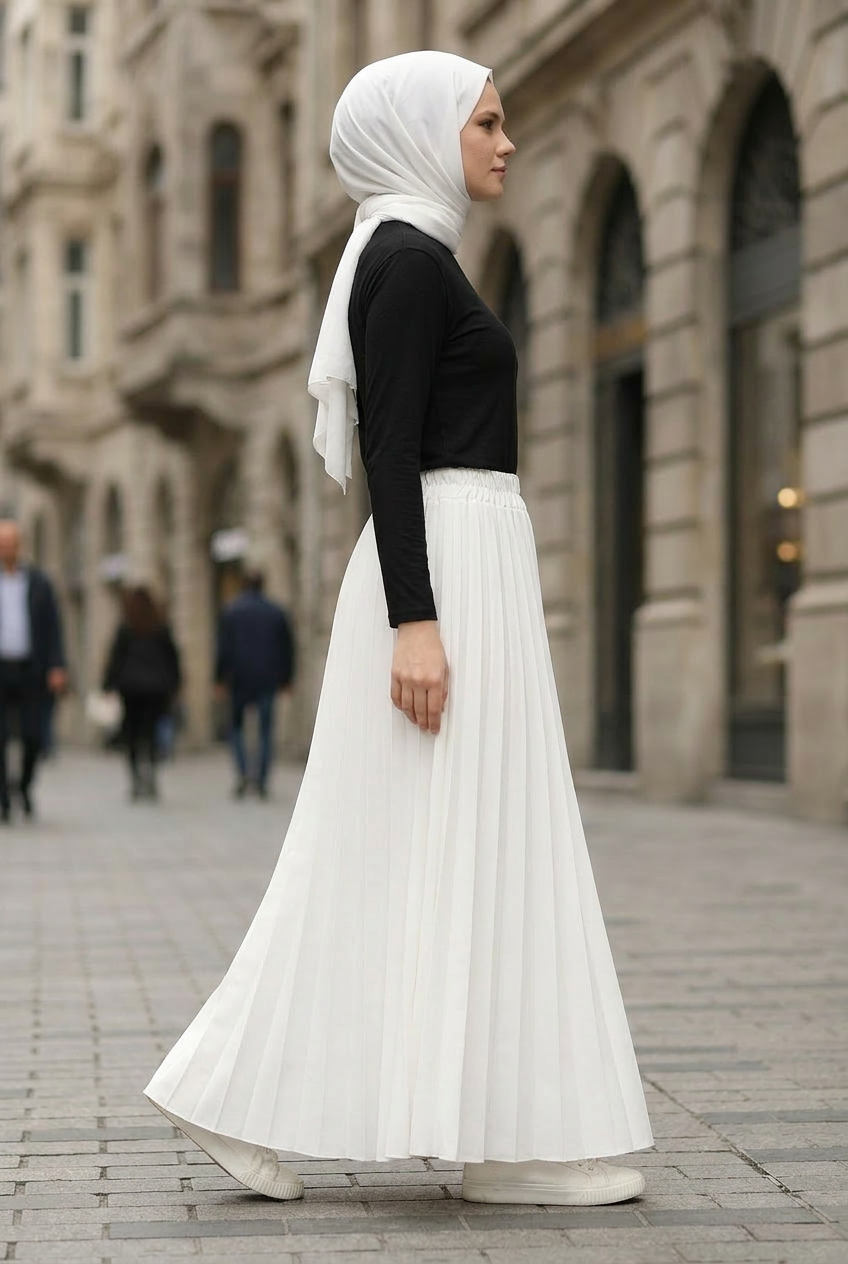 Skirt - TA4 -  White