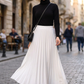 Skirt - 9007 - White