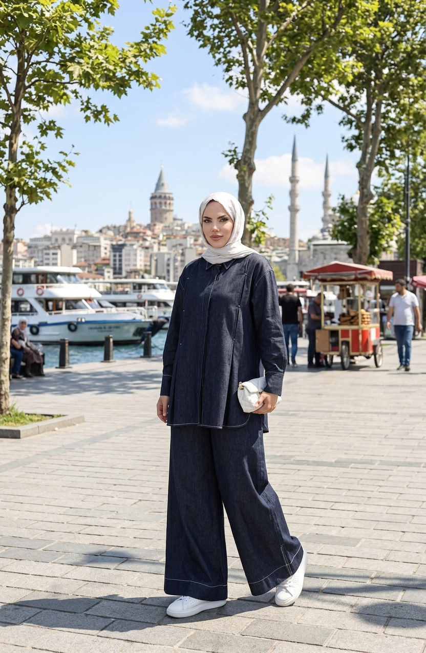 Jeans Set - Navy