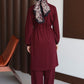 Classy Set - Dark Red