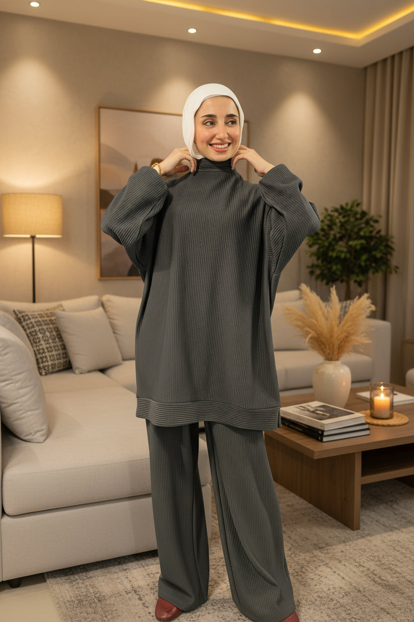 طقم  -بيسك - الفحم