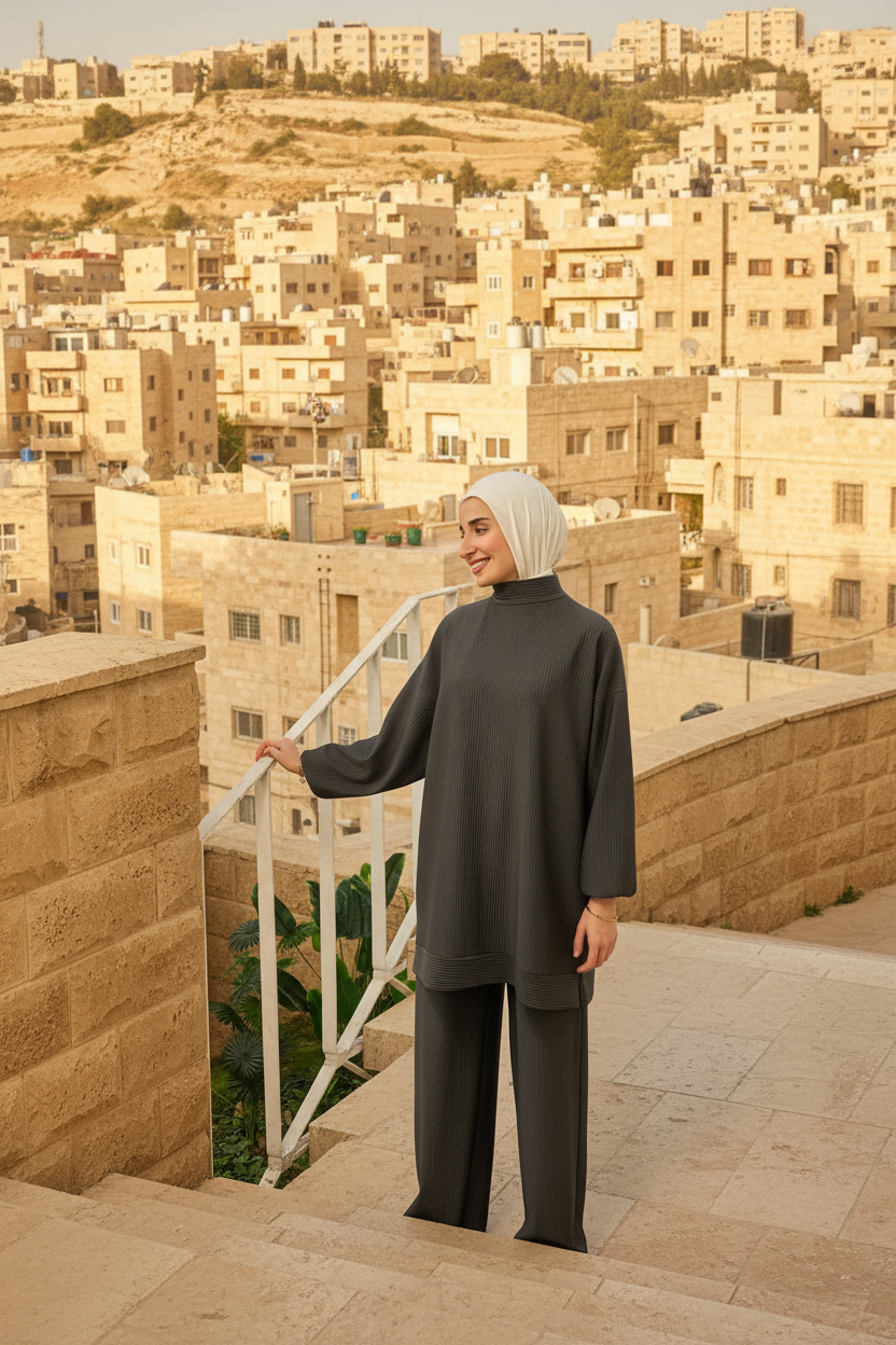 طقم  -بيسك - الفحم