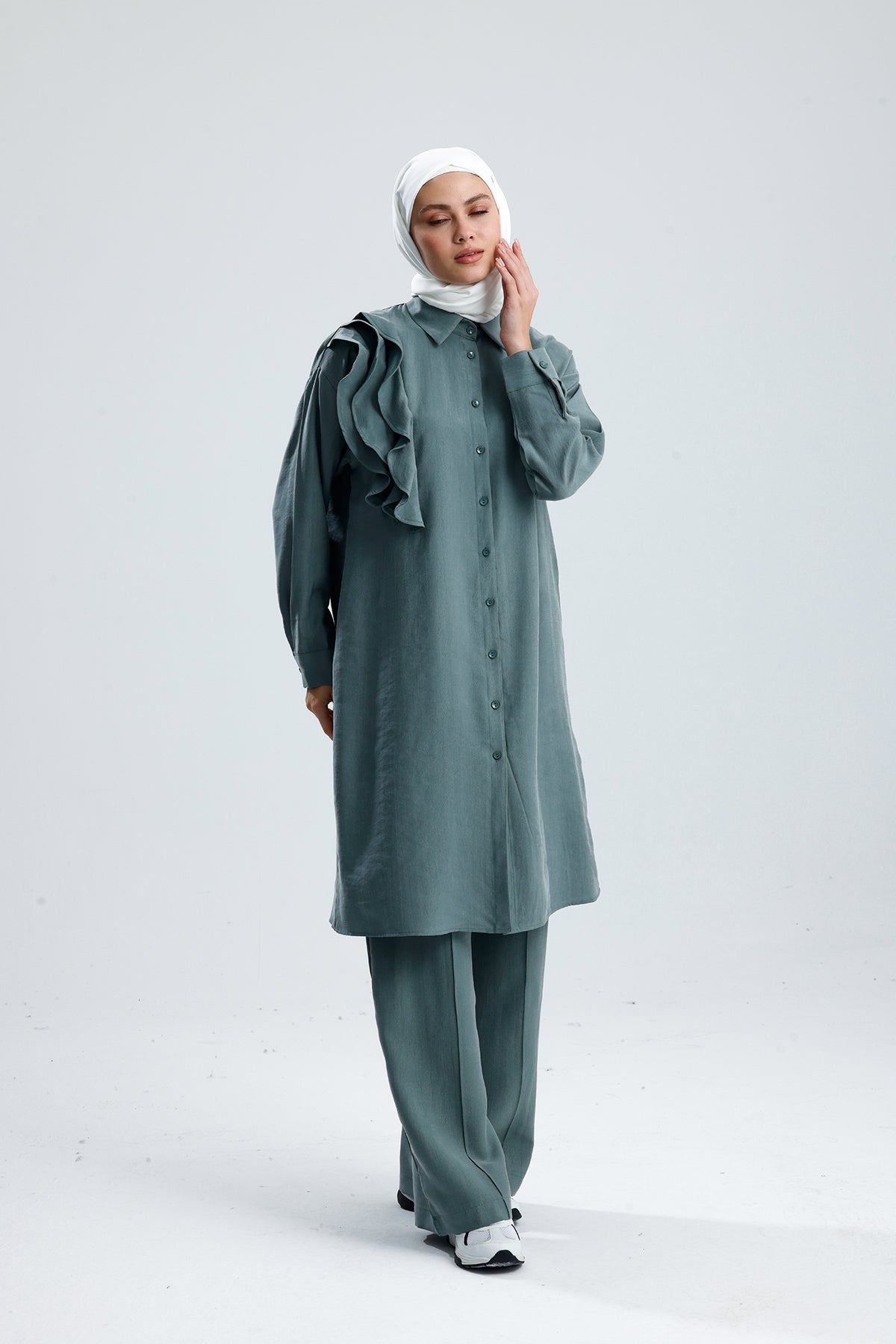 Flower Takim - Green