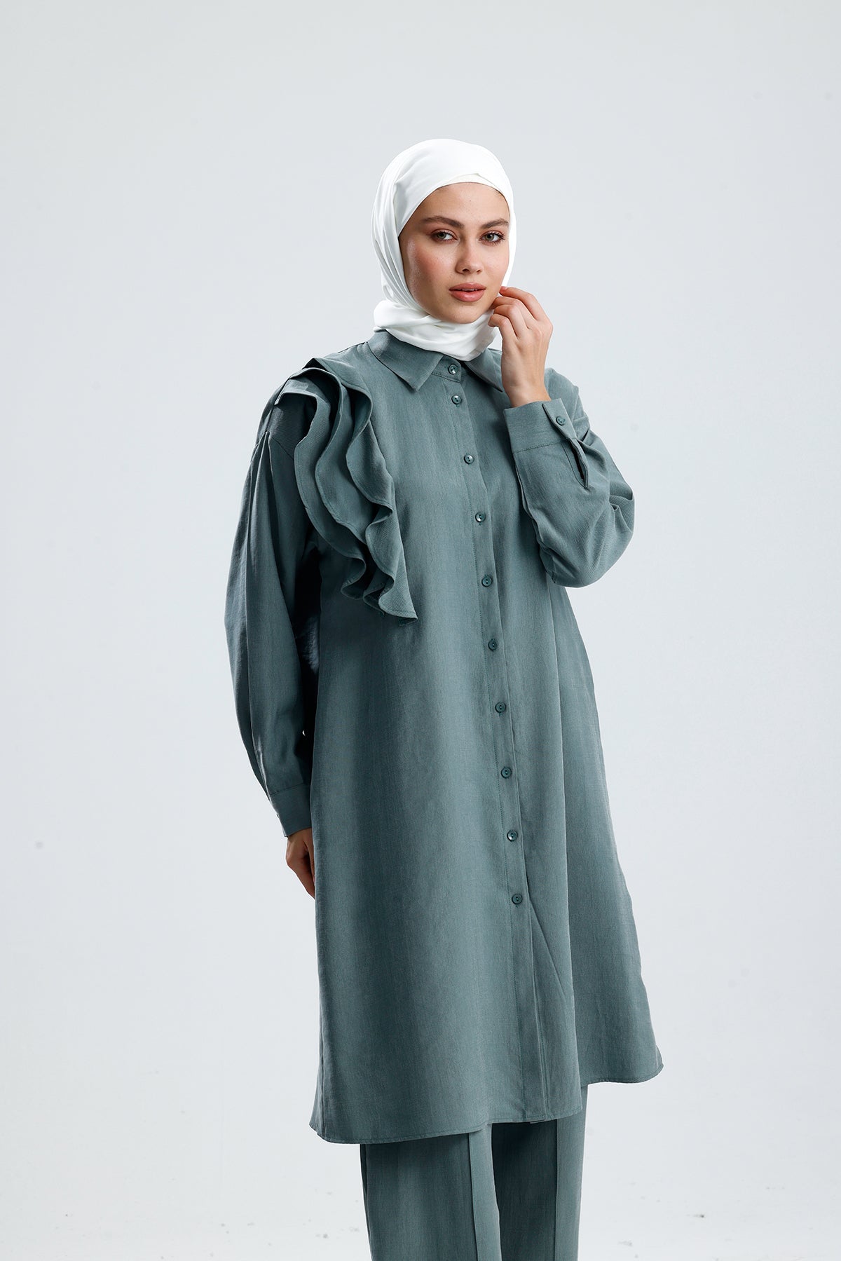 Flower Takim - Green