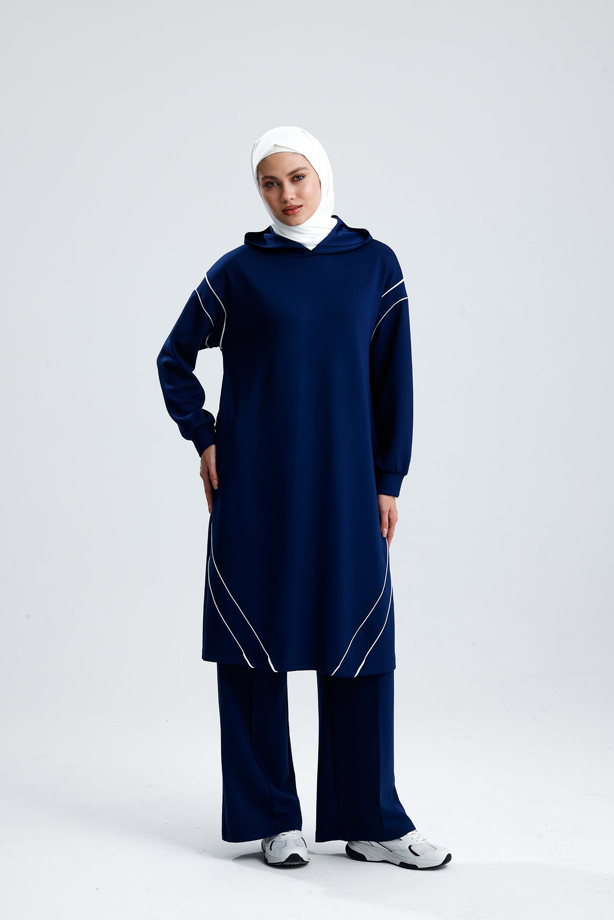 Two Lines Set - Navy