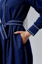 Lines Dress 2025 - Navey