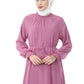 Dress - ELB013- Pink - bakkaclothing