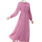 Dress - ELB013- Pink - bakkaclothing