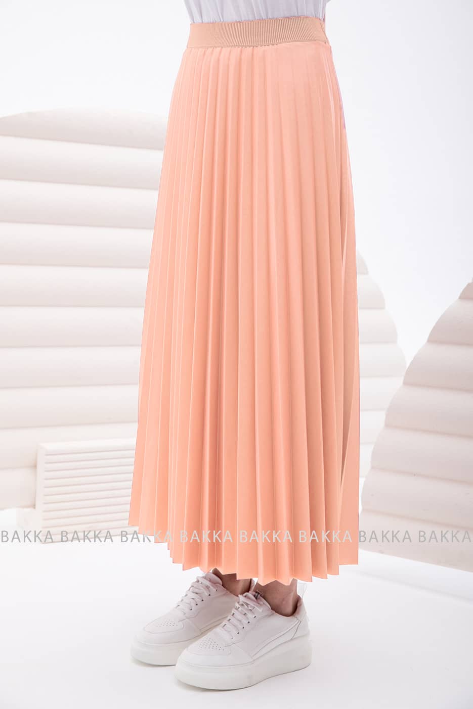 Skirt - 2170 - Light orange - bakkaclothing