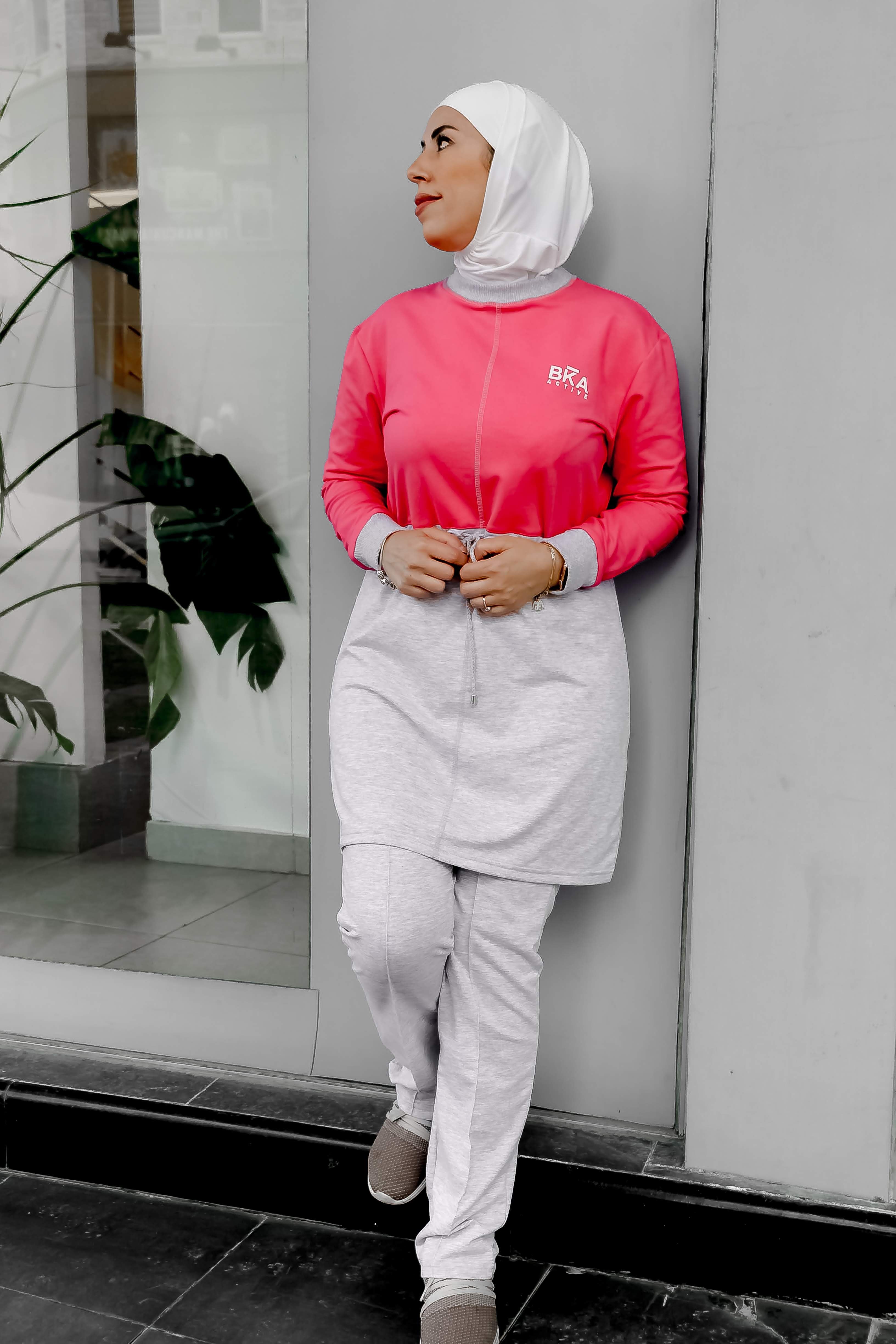 SPORT SET - TRACT 2 - PINK - bakkaclothing