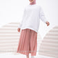 Skirt - 2170 -  Light pink - bakkaclothing