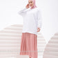 Skirt - 2170 -  Light pink - bakkaclothing