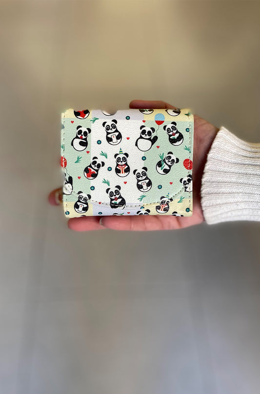 panda wallet - 2026- multi color - bakkaclothing