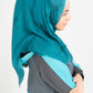 Hijab Silk Route -478- turquoise - bakkaclothing