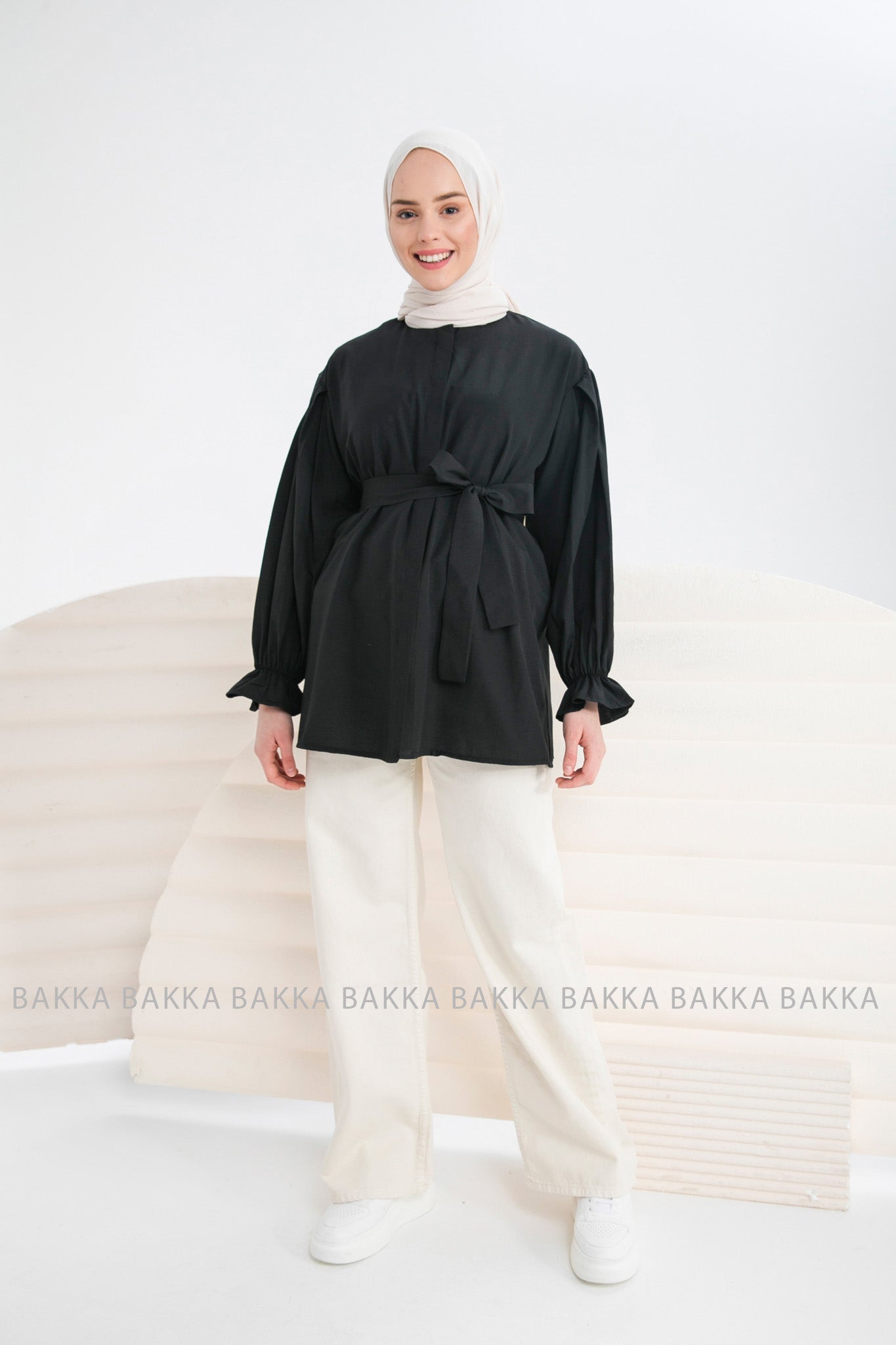 TUNIC - 8061 - Black - bakkaclothing