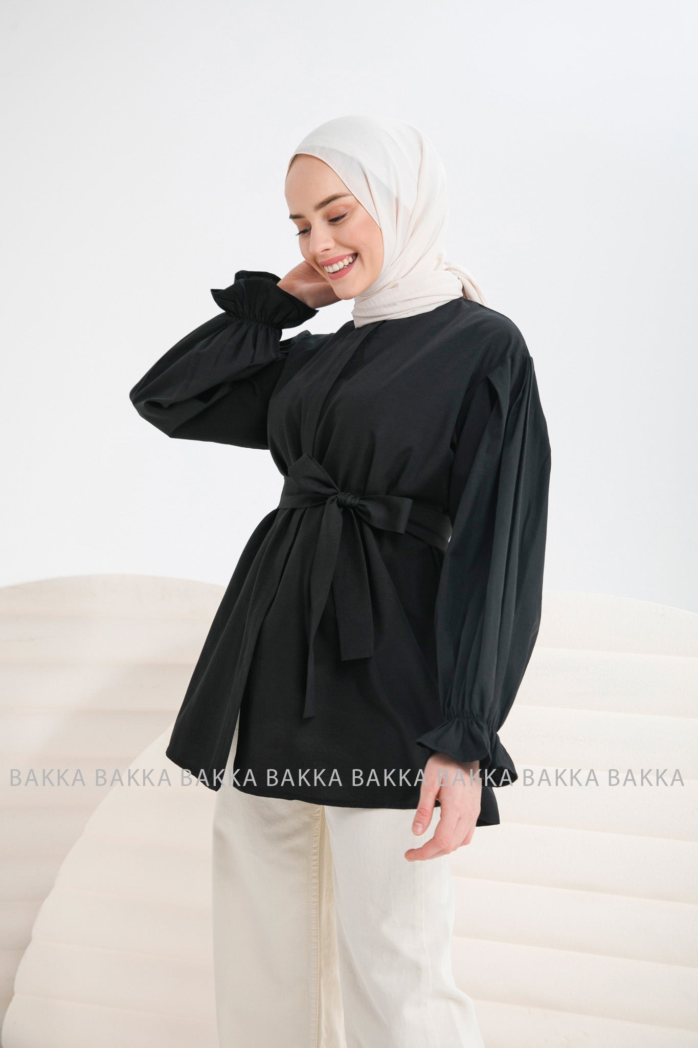 TUNIC - 8061 - Black - bakkaclothing