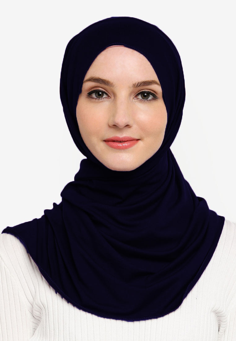 Hijab -408 -NAVY - bakkaclothing