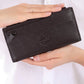 3760 - Leather wallet - Dark Brown - bakkaclothing