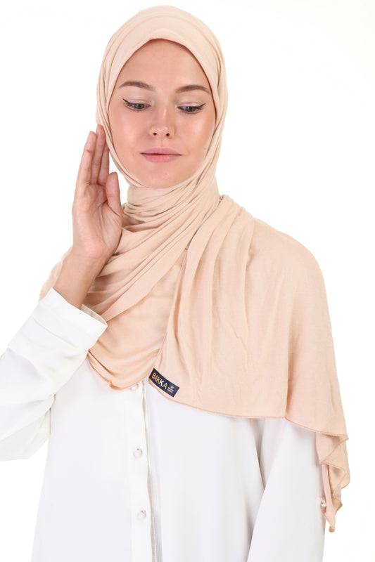 Hijab -706-Beige - bakkaclothing