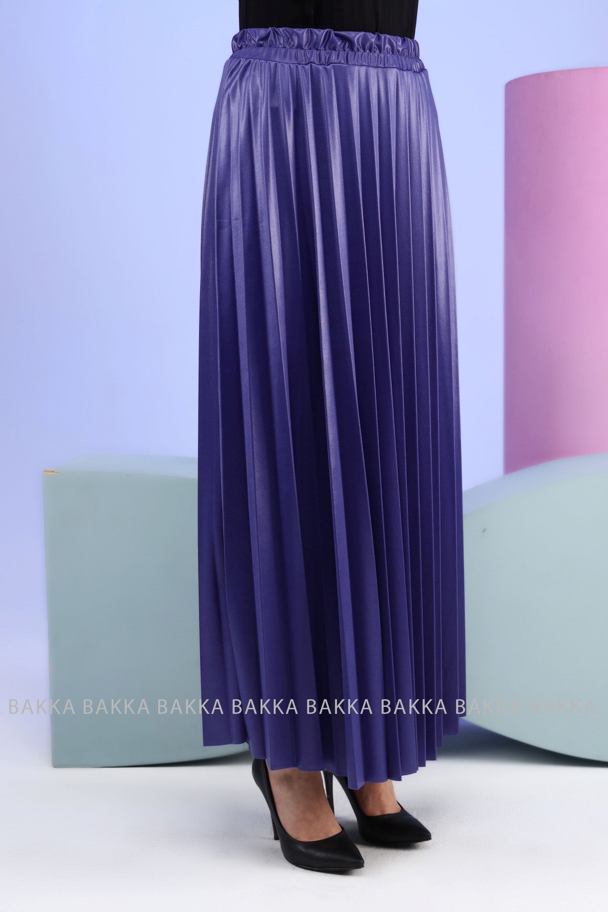 Skirt - 9007 - Purple - bakkaclothing