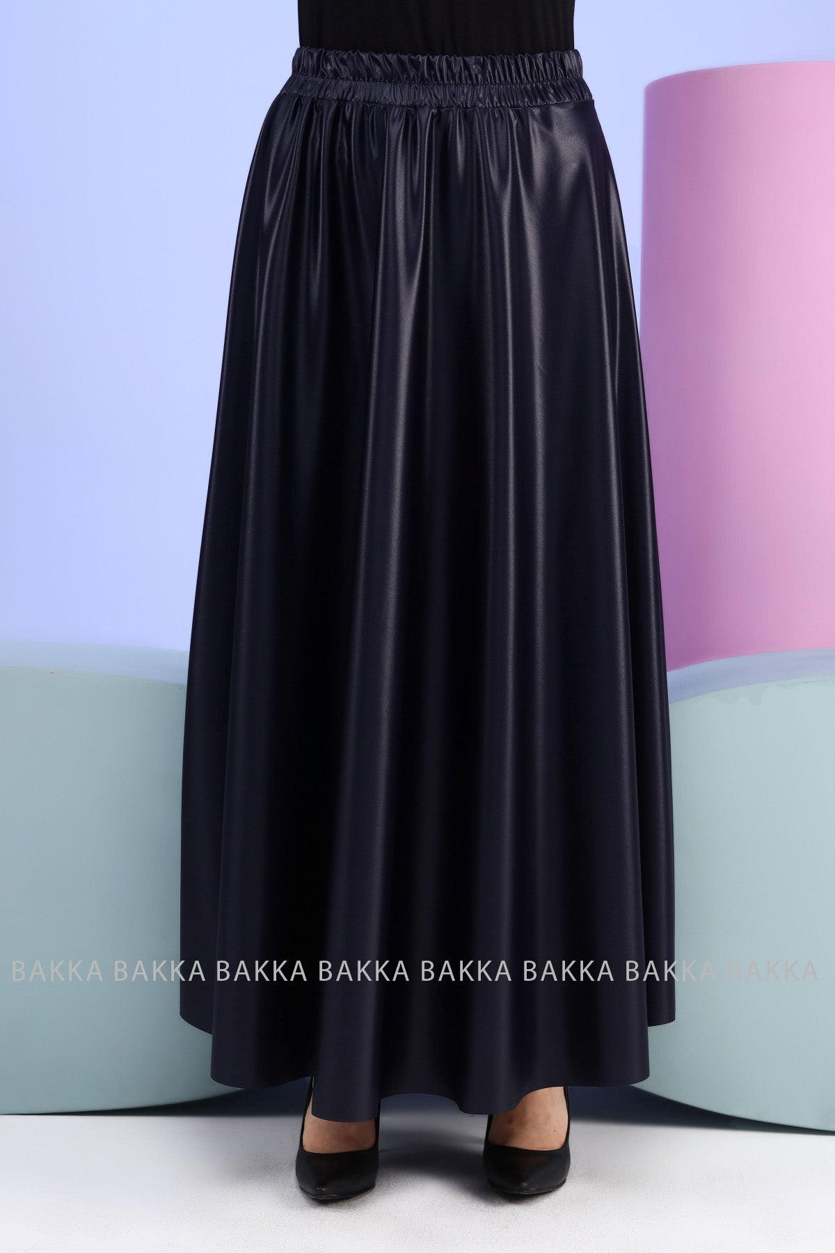 Skirt - 9007N - Navy - bakkaclothing