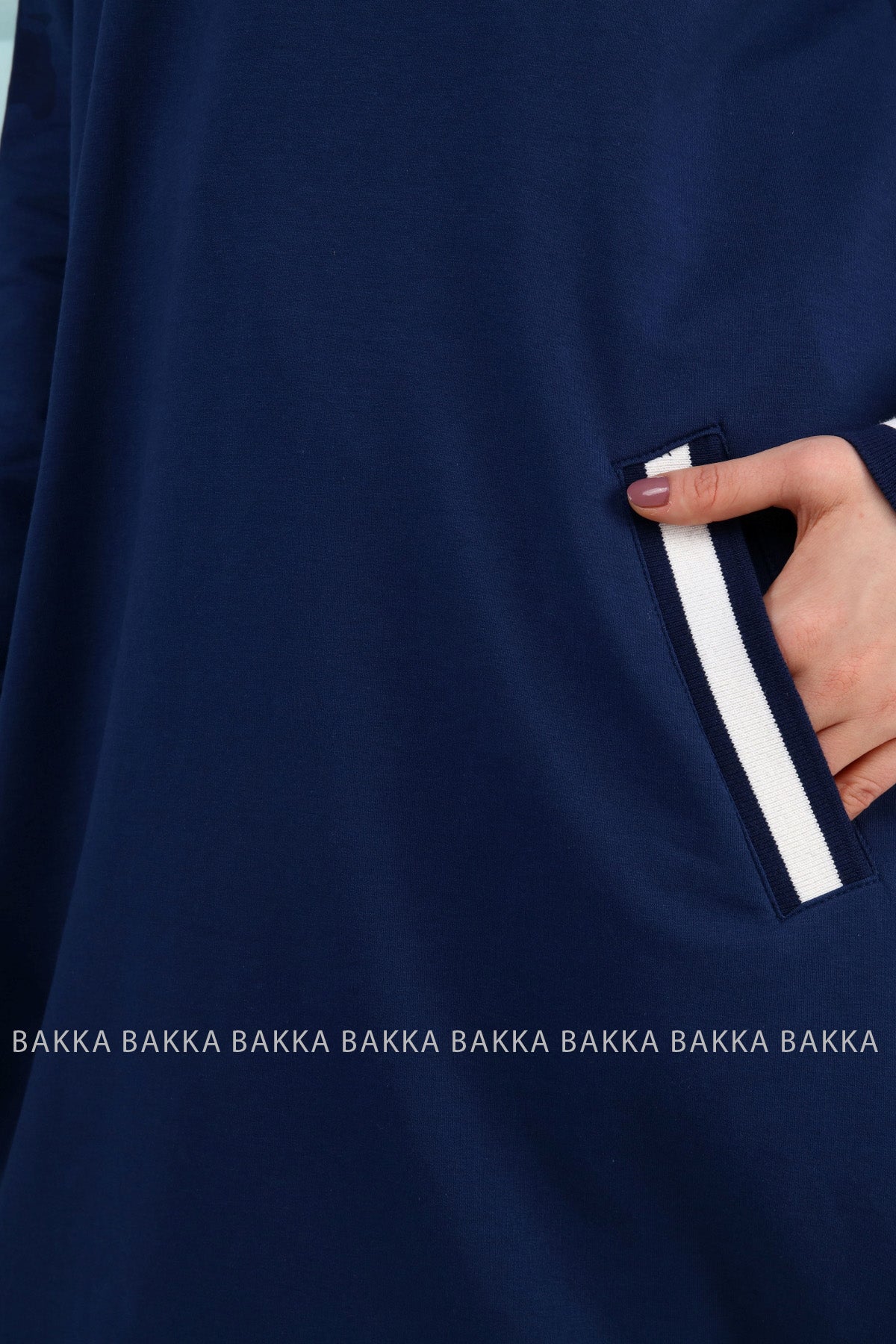 Blouse - Jafarawi - Navy