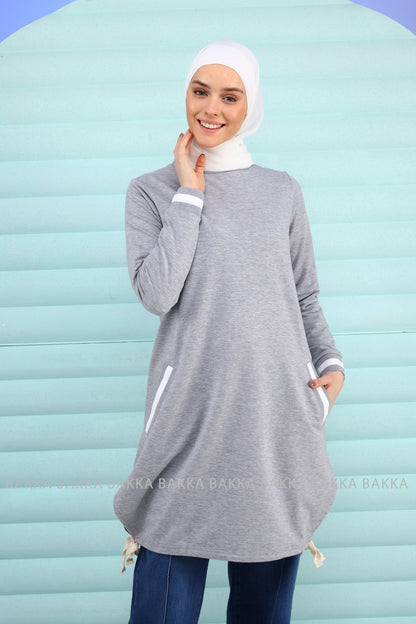 بلوزة - جعفراوي - رمادي