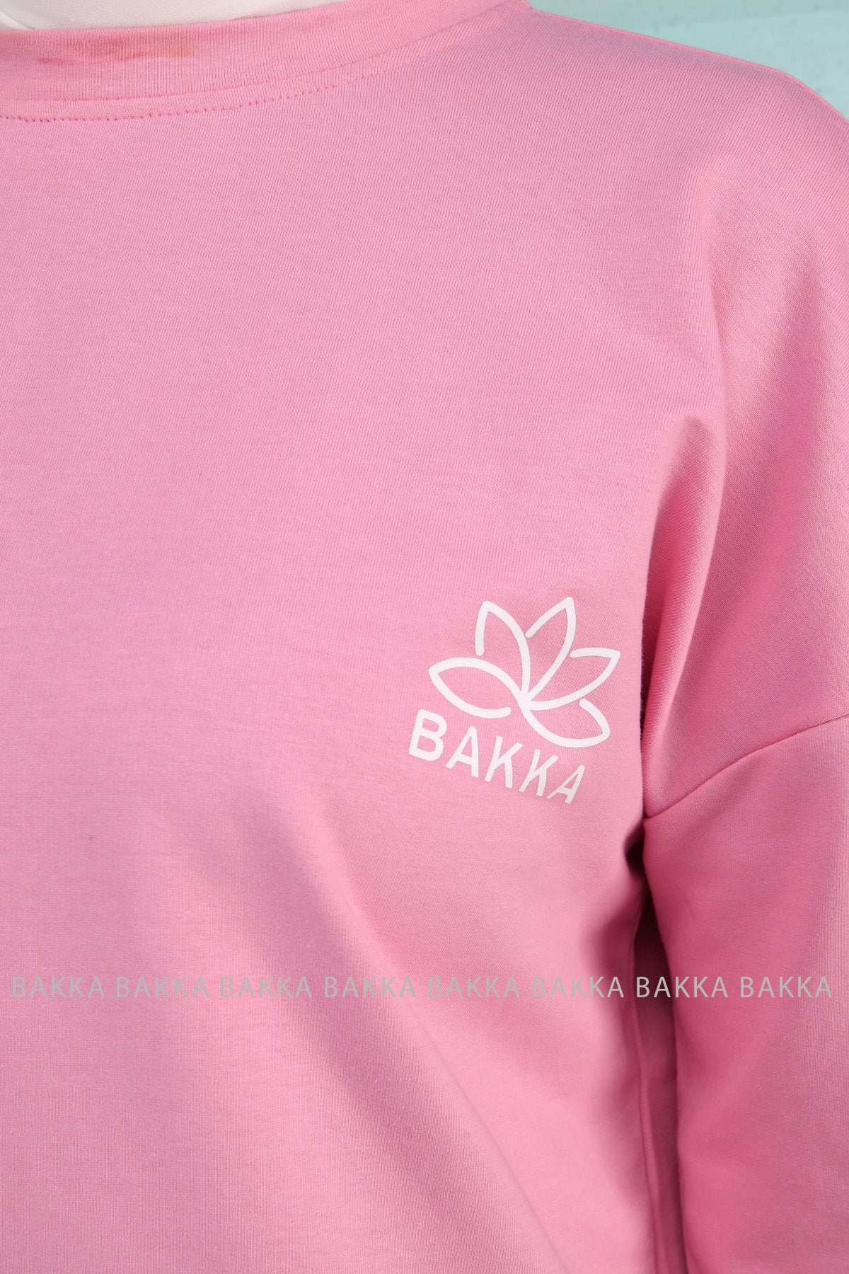 Blouse - Logo - Pink - bakkaclothing