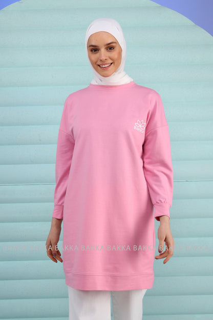 Blouse - Logo - Pink - bakkaclothing