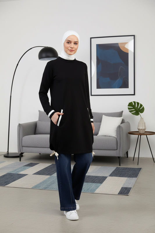 Blouse - Jafarawi - Black