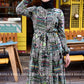 DRESS - ELB003 - BLACK - bakkaclothing