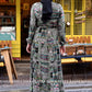 DRESS - ELB003 - BLACK - bakkaclothing