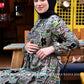 DRESS - ELB003 - BLACK - bakkaclothing