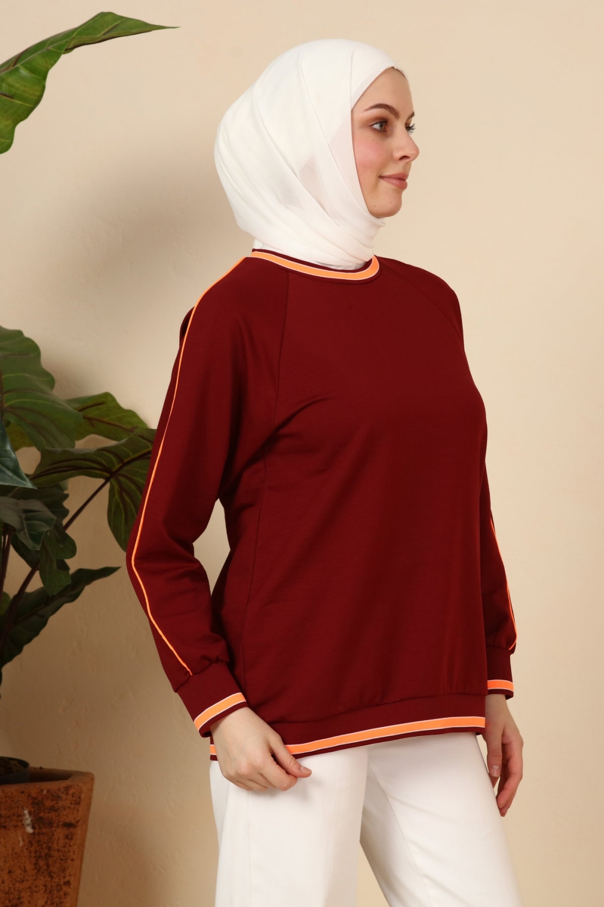 Daily Blouse - Maroon