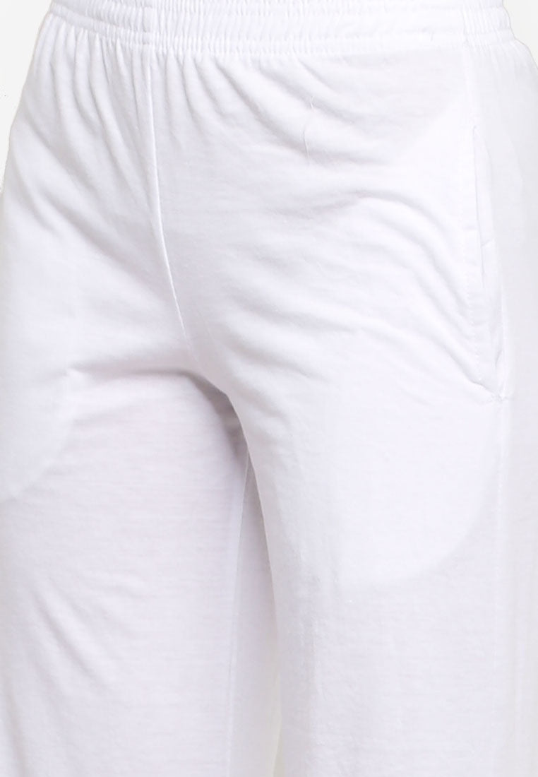 Pants- White - bakkaclothing